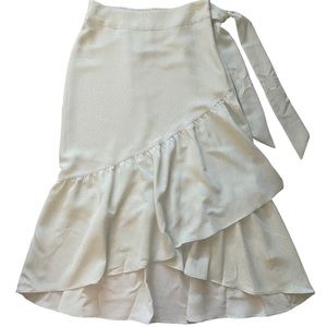 Mint Green Floral Tiered Skirt - Lauren Conrad